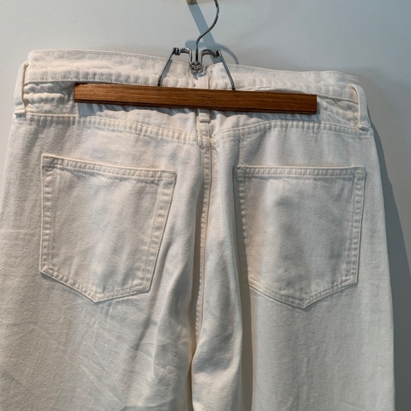 GAP Denim Boyfriend Paper Bag Drawstring Relaxed Fit Jeans - Picture 8 of 12